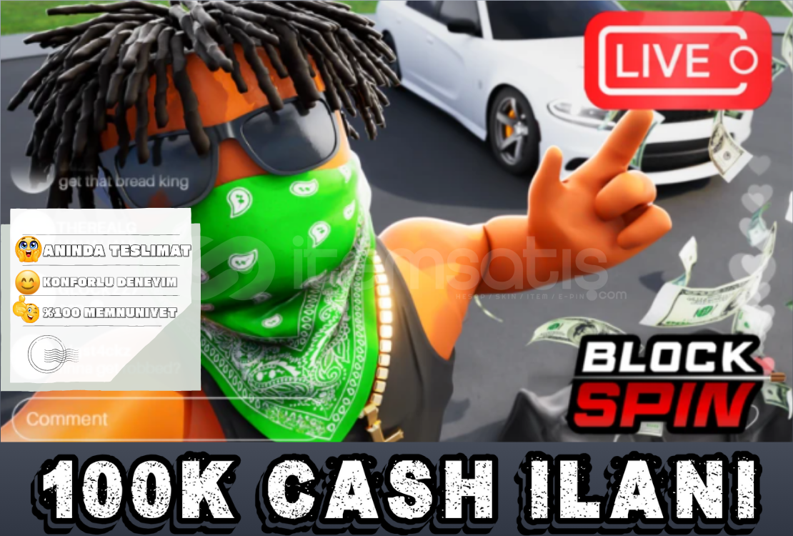 Block Spin 100K Cash!⚡⚡ Block Spin 100K Cash!⚡⚡