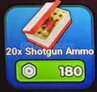 Block Spin 20x Shotgun Ammo Block Spin 20x Shotgun Ammo