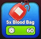 Block Spin 5x Blood Bag Block Spin 5x Blood Bag