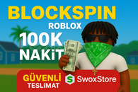 BLOCKSPIN 100K CASH – Anınnda Güvenli Teslimat!