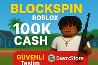 BLOCKSPIN 100K CASH – Anınnda Güvenli Teslimat!