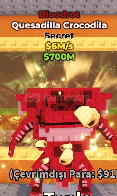 ✨Bloodrot Quesadilla Crocodlio/6M✨