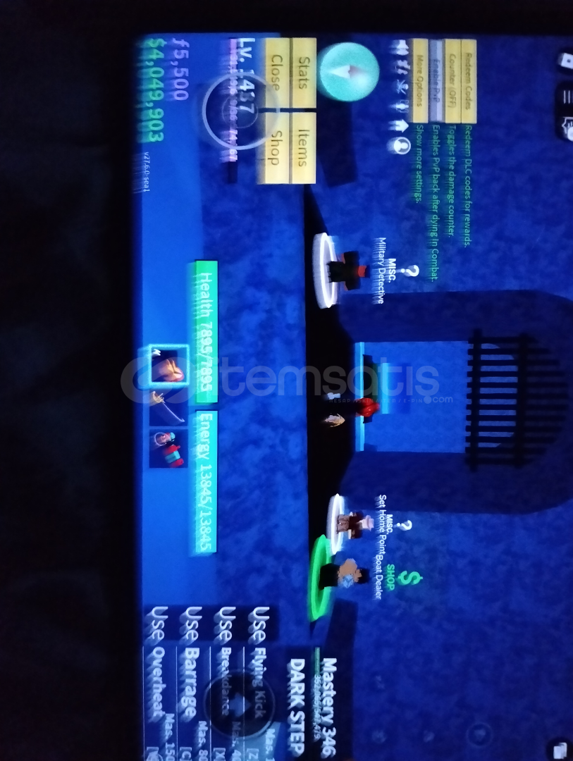 Blox Fruit 1437 lvl Hesap Blox Fruit 1437 lvl Hesap