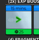 Blox Fruit 15 Mins 2x Exp Boost 