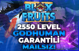 ⚡ Blox Fruit | 2550 LEVEL | GODHUMAN | UCUZ ⚡