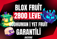 BLOX FRUİT 2800 Level | Yeti Fruit | Godhuman