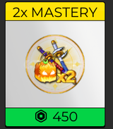 BLOX FRUIT 2x MASTERY (Gift)