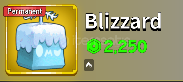 Blox Fruit Permanent Blizzard Blox Fruit Permanent Blizzard