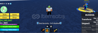 2010 KURULUM BLOX FRUIT 865 LEVEL HESAP 4M CASH