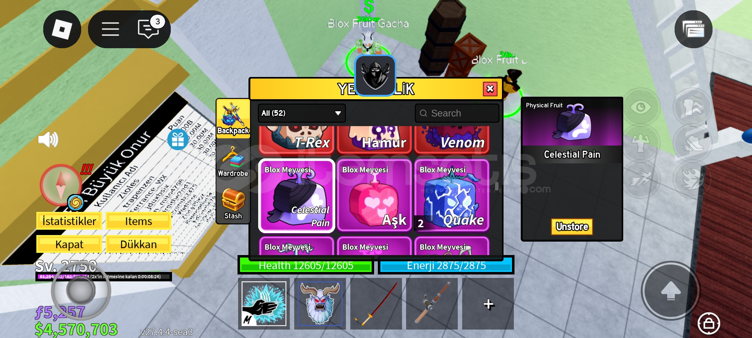 Blox fruit celestial pain Blox fruit celestial pain