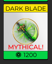 Blox Fruit Dark Blade