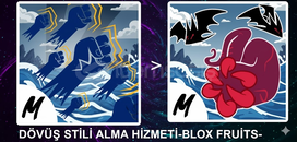 (Blox fruit) ⚡ Dövüş Stil Alma Hizmeti