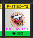 Blox Fruit Fast Boats