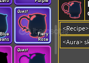 Blox Fruit Fiery Rose Aura