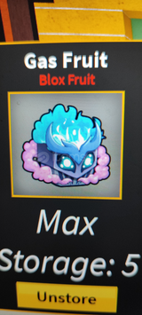 Blox fruit Gas meyvesi