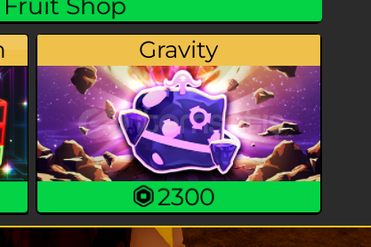 Blox Fruit Gravity  Blox Fruit Gravity