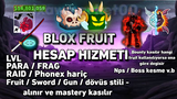 ⭐Blox Fruit Hesap Hizmeti(Kampanya)