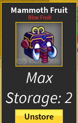 blox fruit mammoth fruit 