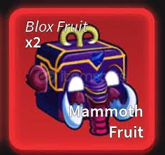 Blox Fruit MAMMOTH Fruit ROBLOX #1 Blox Fruit MAMMOTH Fruit ROBLOX #1