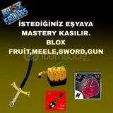 BLOX FRUİT MASTERY HİZMETİ(EN İYİSİ)