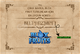 Blox Fruit Para/Beli Kasma Hizmeti