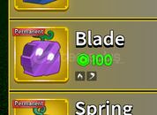 Blox Fruit Perm Blade / Permament Blade