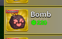 Blox Fruit Perm Bomb / Permament Bomb 