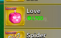 Blox Fruit Perm Love / Permament Love
