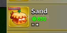 Blox Fruit Perm Sand / Permament Sand