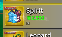 Blox Fruit Perm Spirit / Permament Spirit