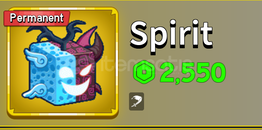 Blox Fruit Permanent Spirit