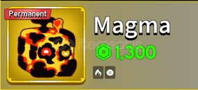 Blox Fruit Permanent Magma