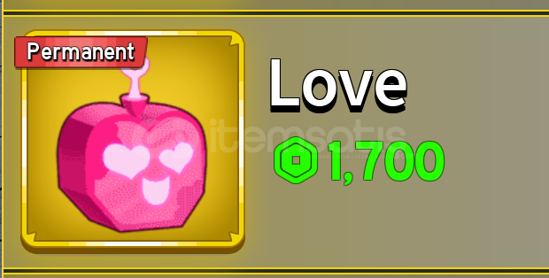 Blox Fruit Permanent Love Blox Fruit Permanent Love