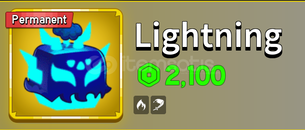 Blox Fruit Permanent Lightning