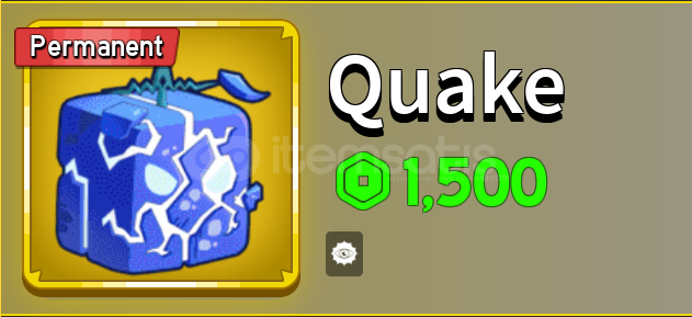 Blox Fruit Permanent Quake Blox Fruit Permanent Quake