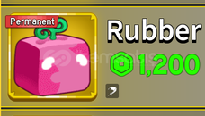 Blox Fruit Permanent Rubber