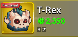 Blox Fruit Permanent T-Rex