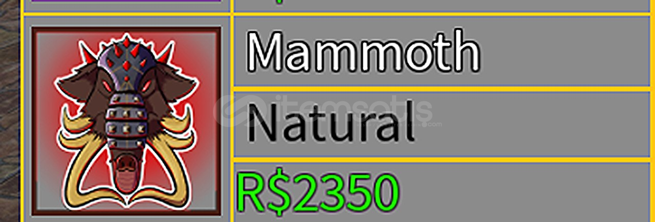 Blox Fruit / Permanent Mammoth Meyvesi Blox Fruit / Permanent Mammoth Meyvesi