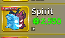 Blox Fruit Permanent Spirit