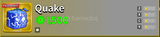 blox fruit quake fruit (pazarlık yapılır)