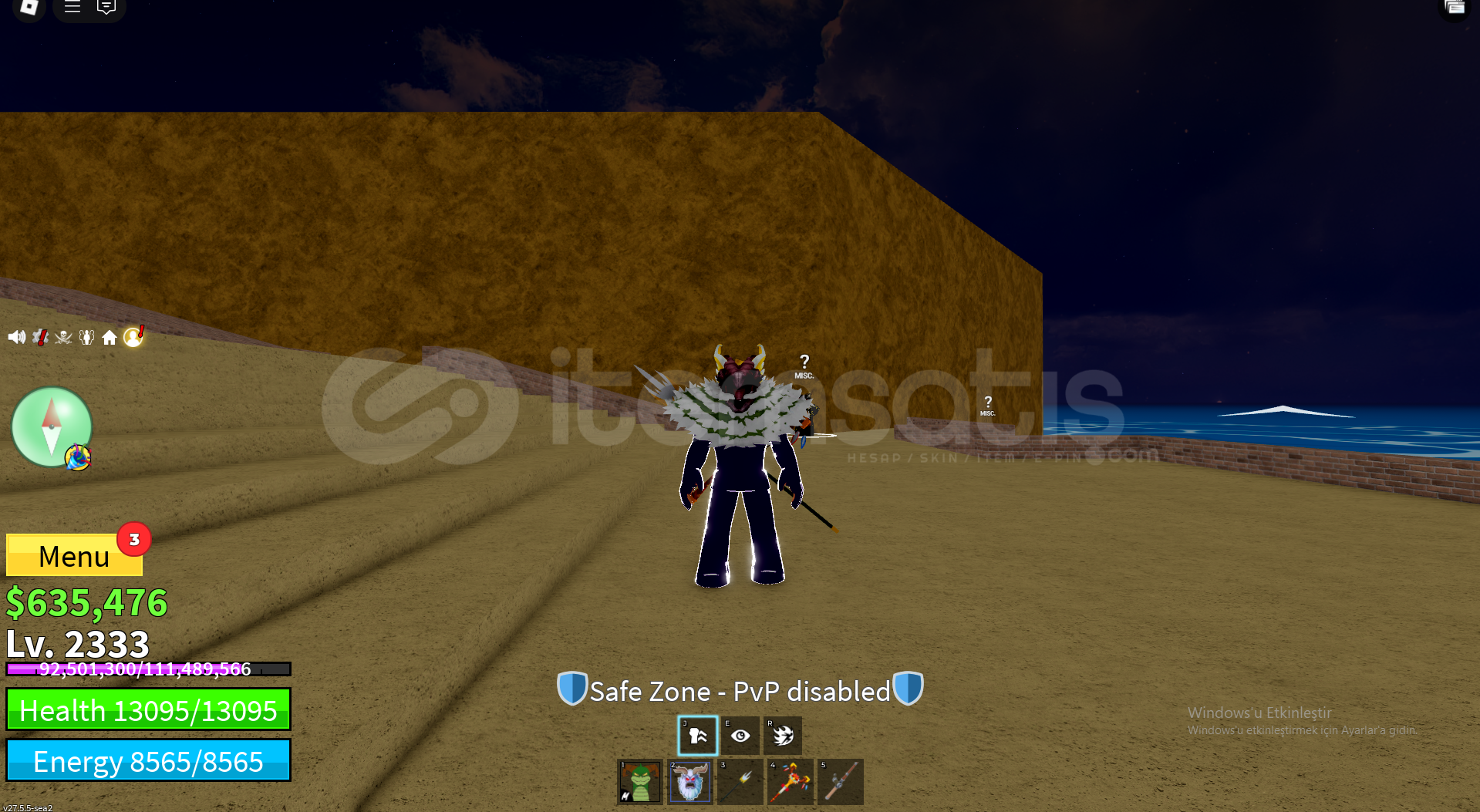 Blox Fruit Sade 2000+ Level Yetili Hesap Blox Fruit Sade 2000+ Level Yetili Hesap