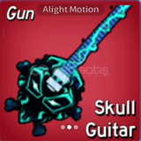 Blox Fruit Skull Guitar 