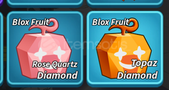 Blox Fruit Topaz Diamond Ve Rose Diamond
