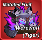 Blox Fruit | Werewolf Tiger Blox Fruit | Werewolf Tiger