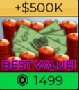 ✨Blox Fruits +$500K Cash✨