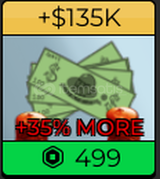 ✨Blox Fruits +$135K Cash✨