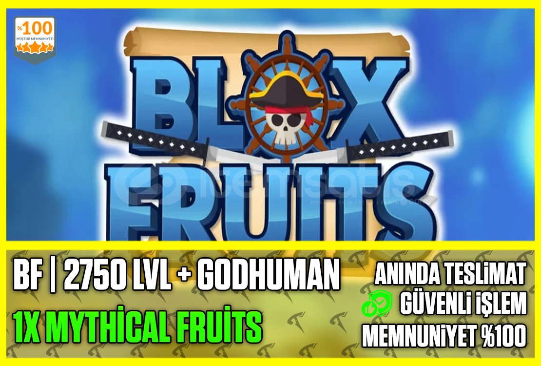 ⭐️Blox Fruits❤️KIRMIZI MEYVELİ + 2750 LVL❤️ ⭐️Blox Fruits❤️KIRMIZI MEYVELİ + 2750 LVL❤️