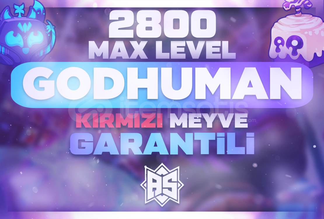 ⭐️Blox Fruits⭐️2800 LVL + GODHUMAN GARANTİLİ⭐️ ⭐️Blox Fruits⭐️2800 LVL + GODHUMAN GARANTİLİ⭐️