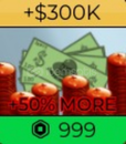 ✨Blox Fruits +$300K Cash✨