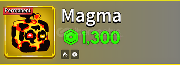 ✨Blox Fruits Permanent Magma ✨